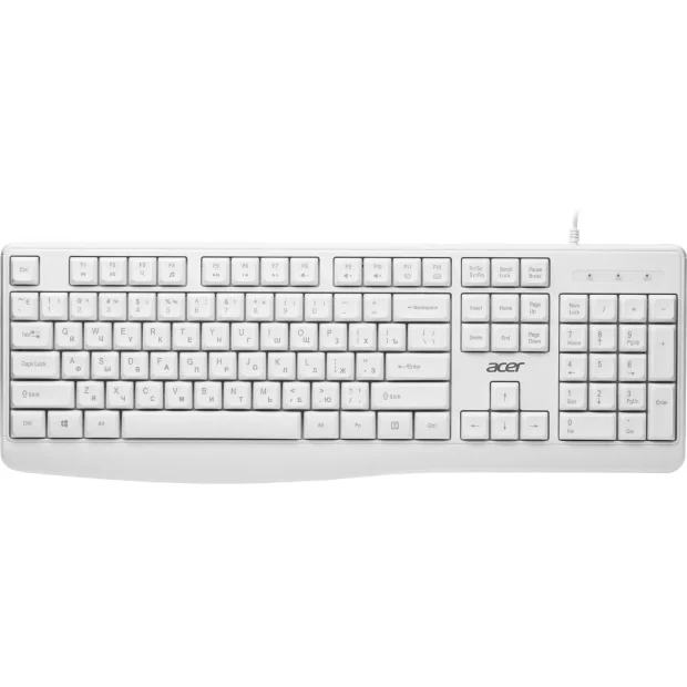 Клавиатура Acer OKW301 (белый)